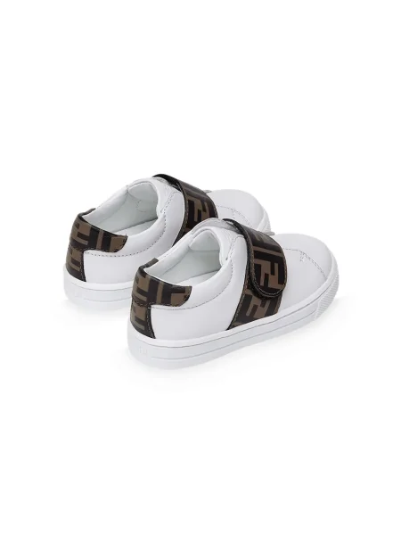 Sneakersy dziecięce Fendi białe