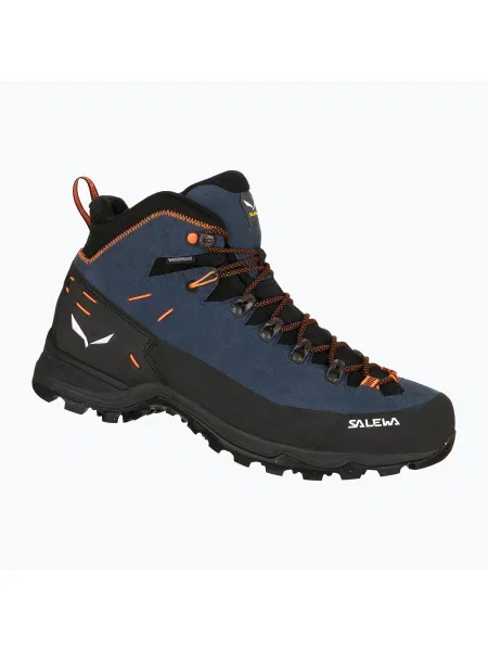 Мъжки ботуши за трекинг Salewa Alp Mate Winter Mid PTX тъмен деним/черно черно