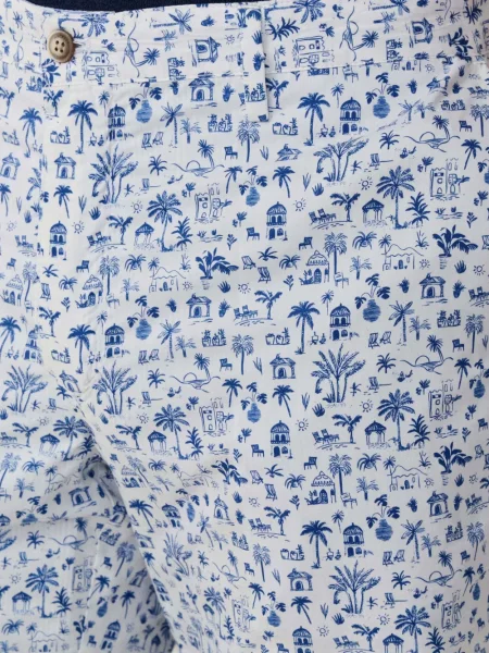 Reversibil pantaloni scurți Hackett London alb