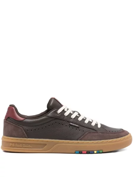 Sneakerși Ps Paul Smith din piele maro