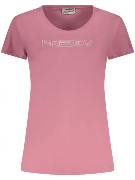 Koszulka Freddy z krótkim rękawem różowa
