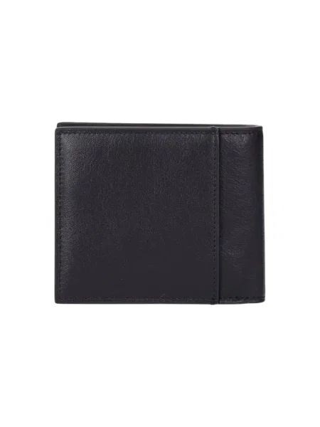 Кожен портфейл Calvin Klein мъжки черно