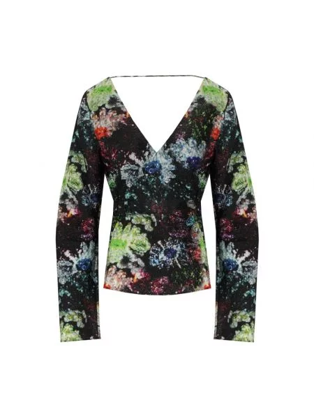 Bluzka Stine Goya z baskinką czarna