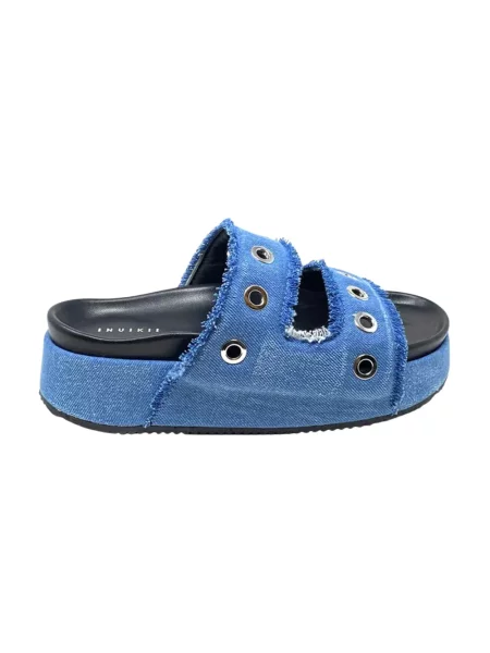 Inuikii Klapki Jeans Studos granatowy