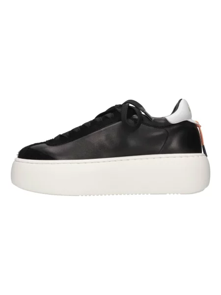 Sneakersy Barracuda skórzane czarne