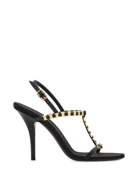 Colier Ferragamo cu bretele negru