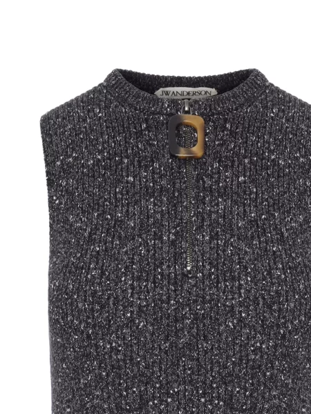 Kötött mellény Jw Anderson szürke