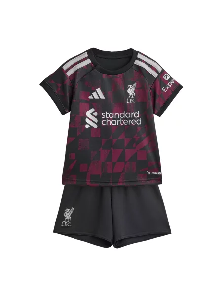 ADIDAS PERFORMANCE Sportski komplet FC Liverpool vina / crna bijela