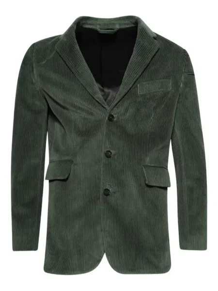 Sacou Bode de catifea cord verde