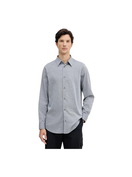 Koszula Armani Exchange niebieska