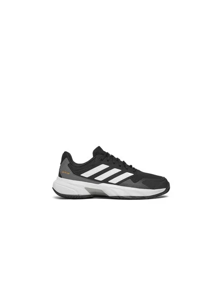 ADIDAS PERFORMANCE Sportovní boty CourtJam Control 3 tmavě šedá / černá bílá
