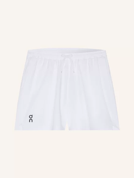 On Spodenki Tenisowe 5" Court weiss białe