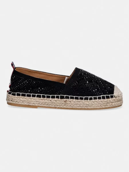U.S. Polo Assn. espadrile črna