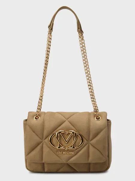 Сумка Love Moschino бежевая