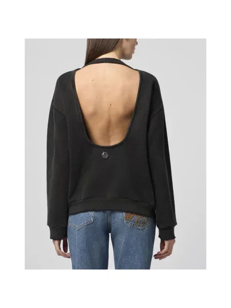 Bluza Philipp Plein z kamieniami czarna