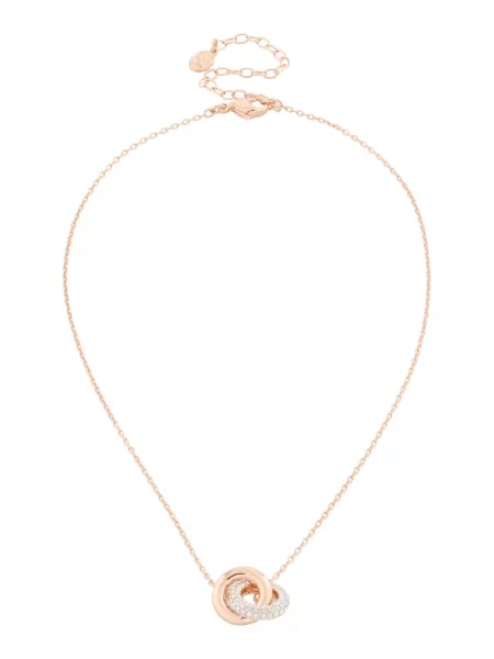 Palton Swarovski transparente roz