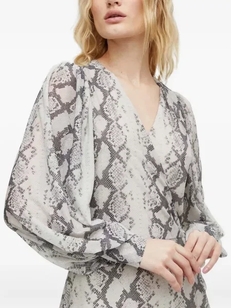 Rochie midi Bruuns Bazaar cu imagine până la genunchi de costum