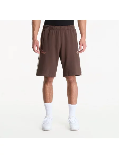 Šortky adidas Paris GFX Shorts Brown L hnědé