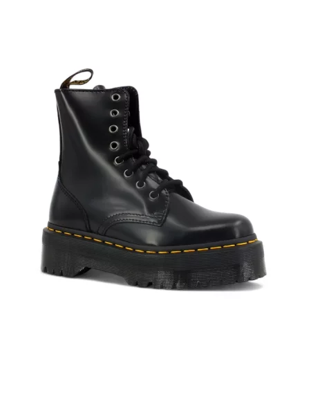 Botki Dr. Martens skórzane retro czarne