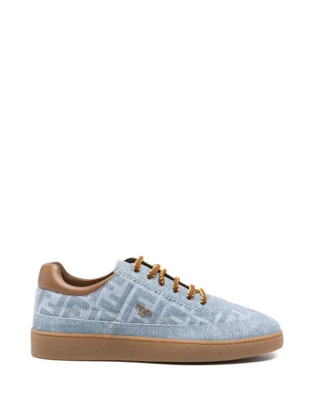 Sneakersy dziecięce Fendi niebieskie