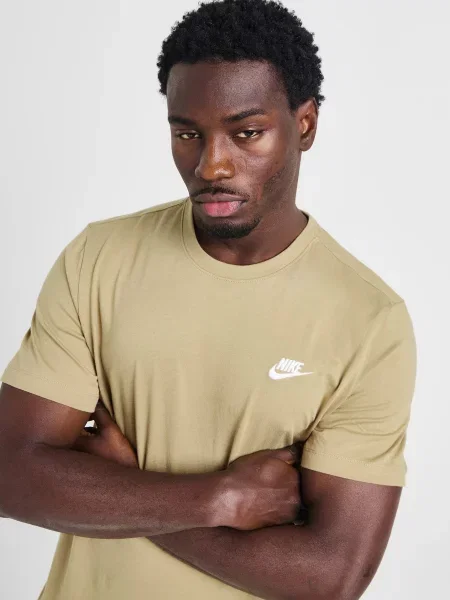 Nike T-Shirt Sportswear Club brązowa