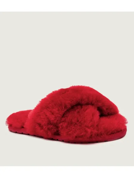 EMU Australia De lână papuci de casă Mayberry roșu