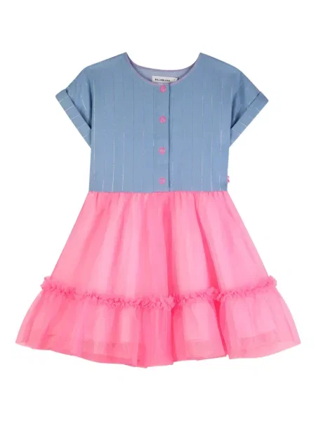 Dětské šaty Billieblush modré