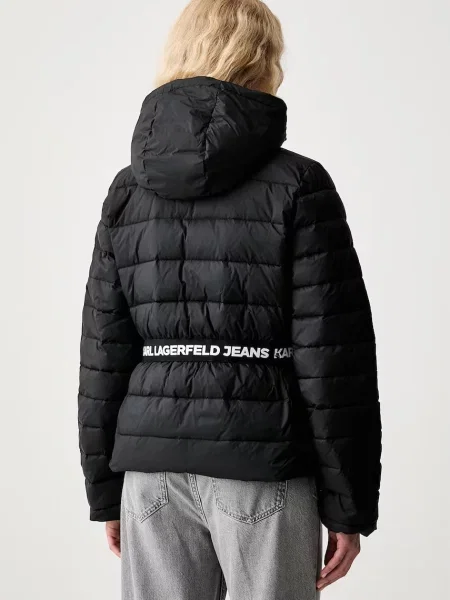 Karl Lagerfeld Jeans късо яке дамско черно