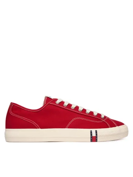 Tommy Jeans Tenis superge Archive Vulc rdeča