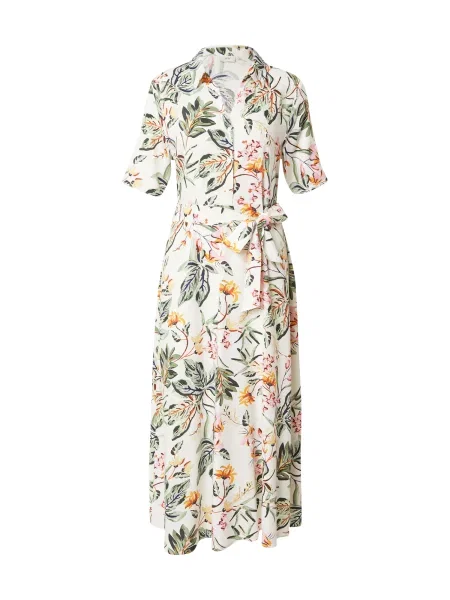 JDY Rochie tip bluză JDYSTARR verde pin / portocaliu / roz pal alb