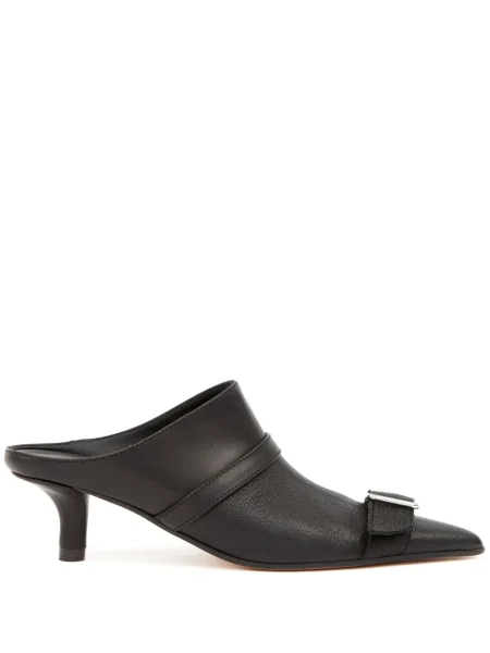 Papuci tip mules Mm6 Maison Margiela negru