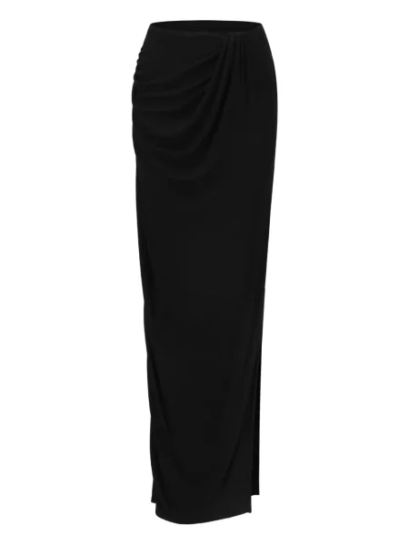 Maksi spódnica maxi Oude Waag drapowana czarna