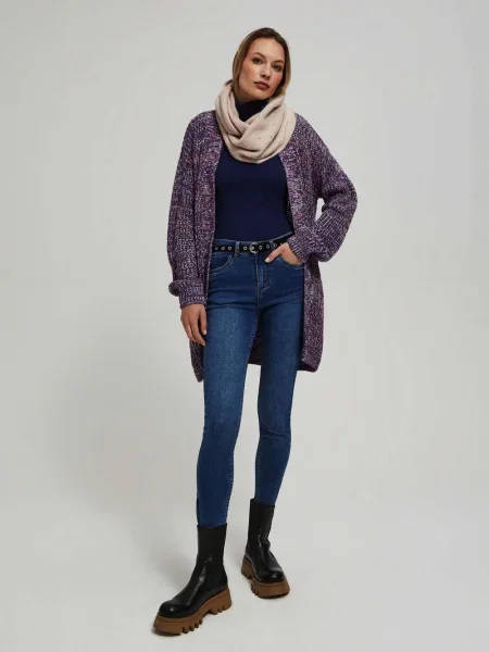 Fular Marisse tricotate negru