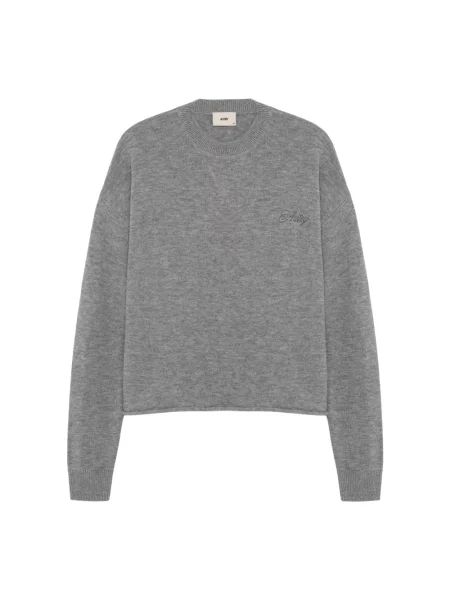 Sweter Autry wełniany szary
