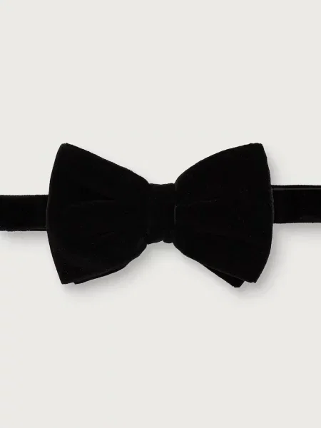Costum Boss din velur cu legături negru