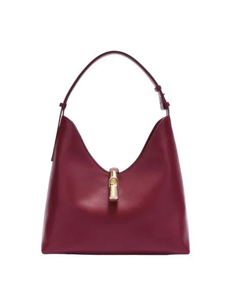 Torebka Furla skórzana elegancka czerwona
