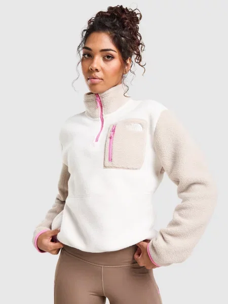 The North Face Polar W Yumiori ¼ Zip beżowa