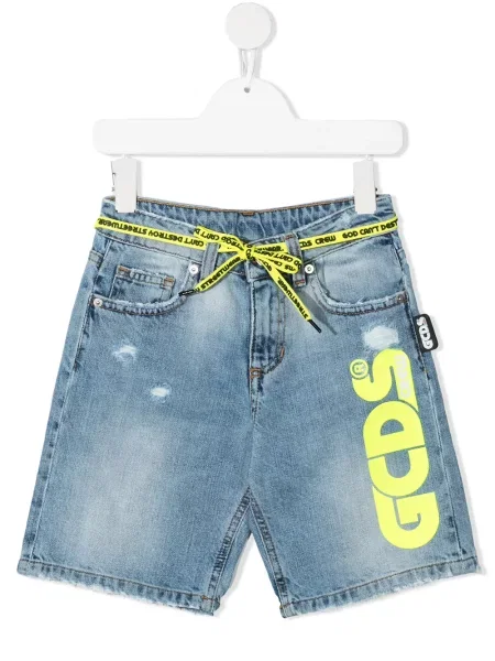 Szorty jeansowe dziecięce Gcds niebieskie