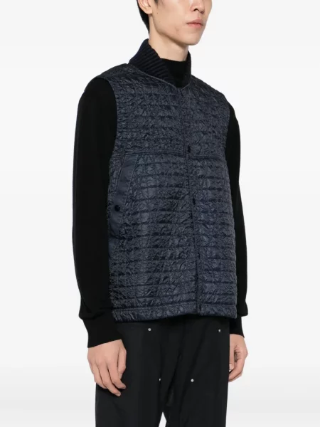 Vestă Stone Island cu strasuri albastru