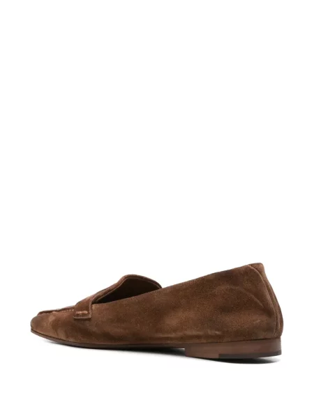 Pantofi loafer Marsell din piele de căprioară maro