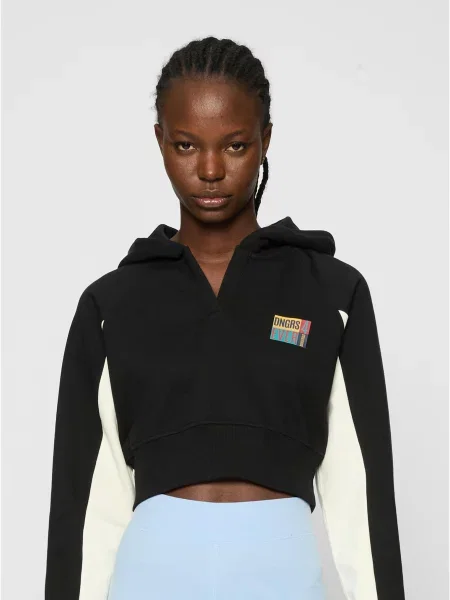 Bluza Dangerous Dngrs o krotszym kroju czarna