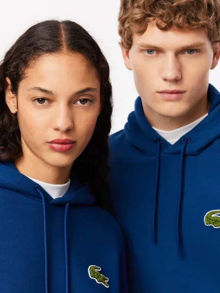 Худи Lacoste синее