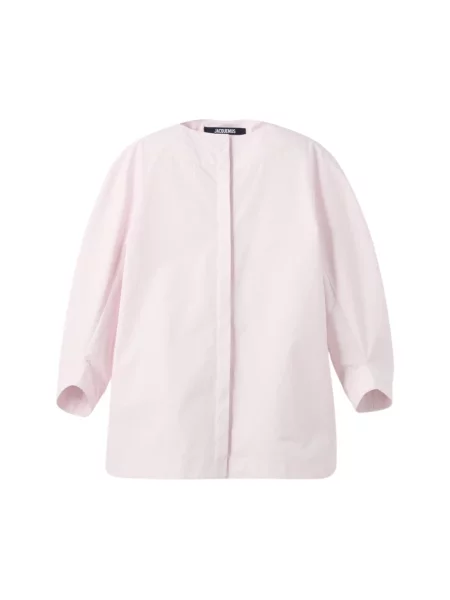 Bluzka Jacquemus różowa