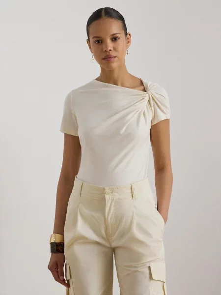 Lauren Ralph Lauren Tričko krémová