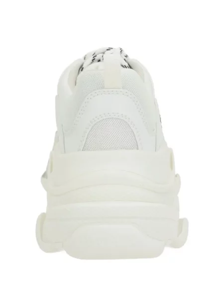 Маратонки Balenciaga Triple S с връзки с дантела бяло