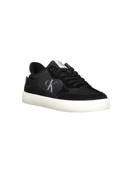 Trampki Calvin Klein Jeans skórzane czarne