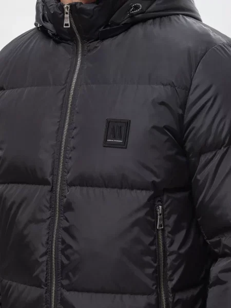 Пуховик Armani Exchange черный