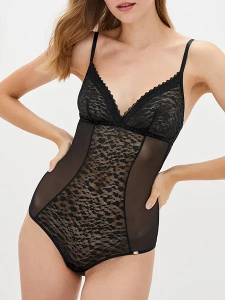 Боди Pretty Polly черное