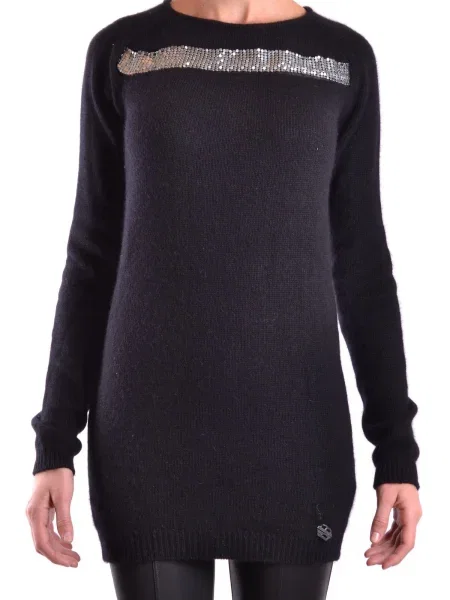 Sweter Pierre Balmain czarny