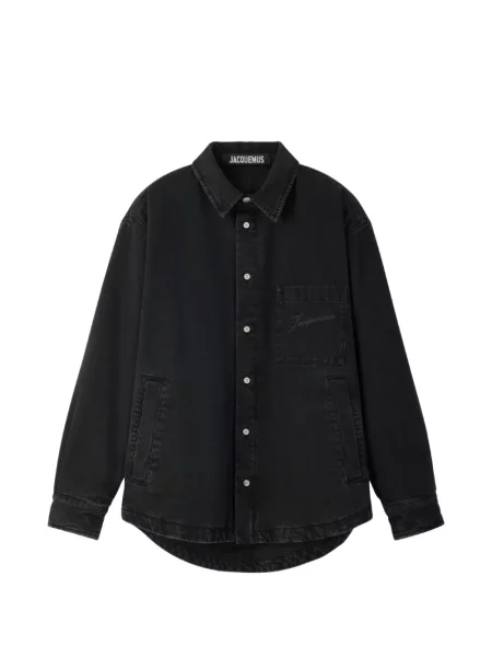 Cămașă de blugi Jacquemus negru
